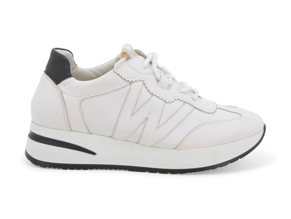 Melluso Donna Sneakers Stringate Primavera Estate in pelle bianca R20065D-227572